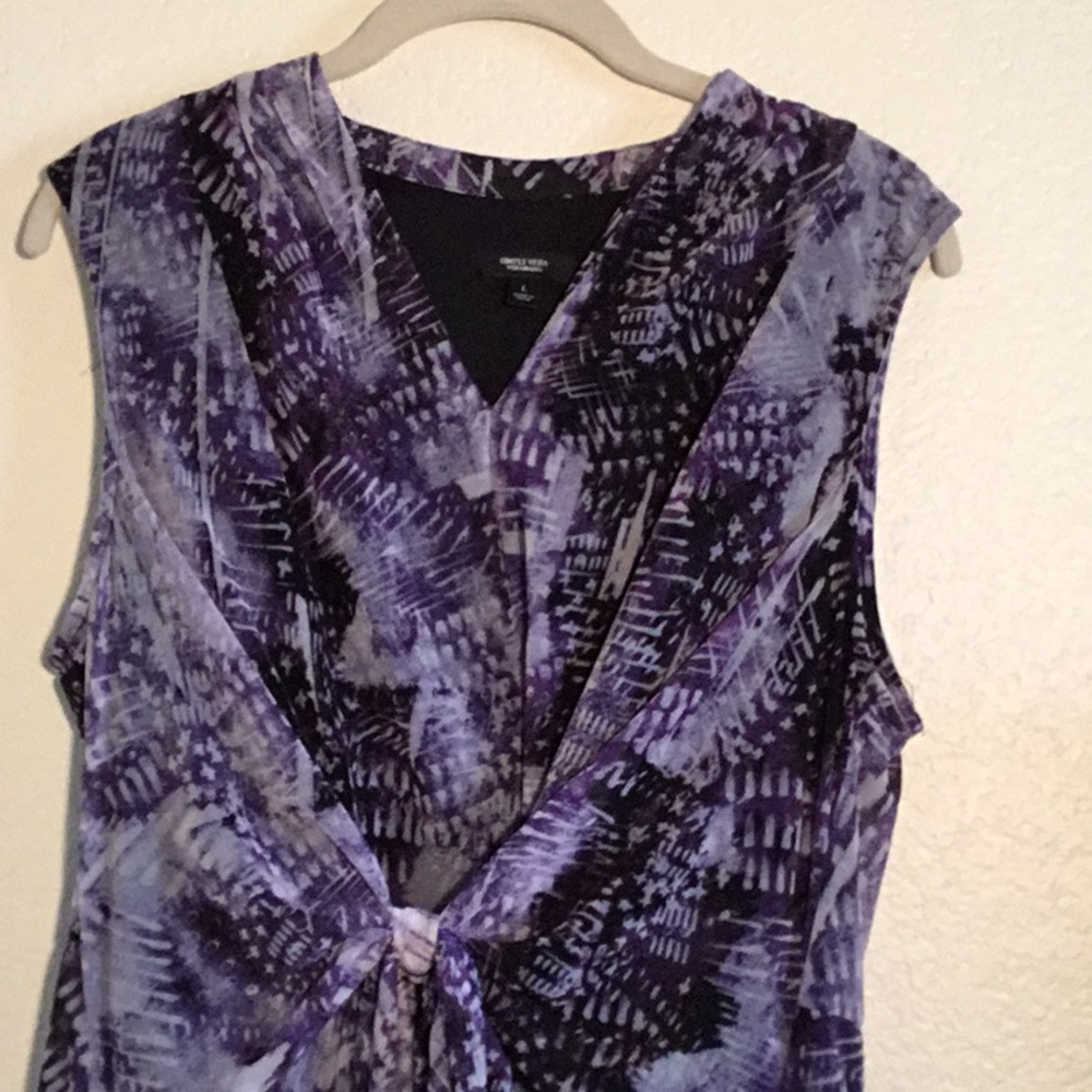 Simply Vera - Purple sleeveless dress - Size L